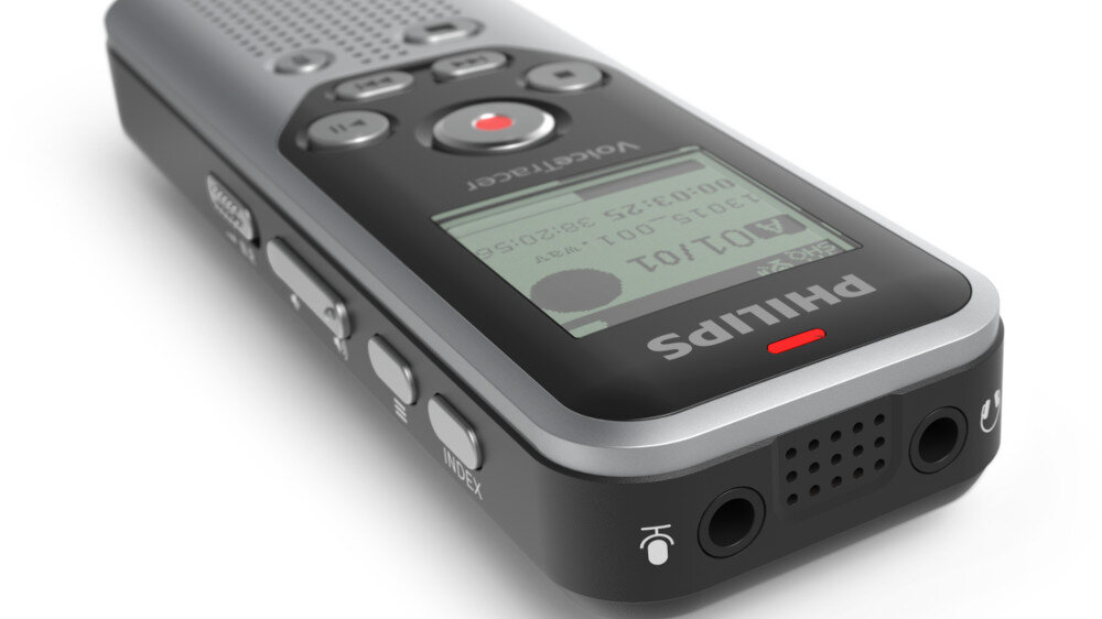 Dyktafon PHILIPS DVT-1250  - technologia bateria