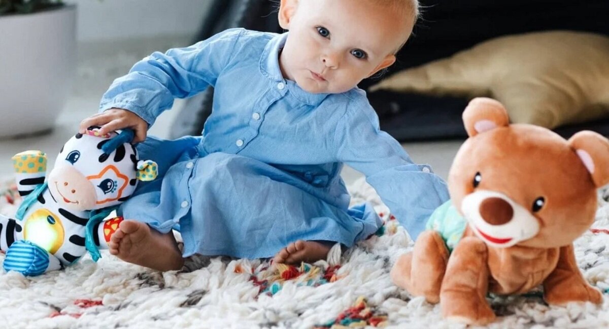 Maskotka VTECH Baby Miś Tuptuś 60824 Dla najmłodszych