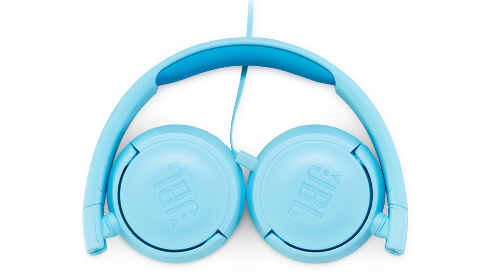 Słuchawki Nauszne JBL Junior JR300 Niebieski - Składana Konstrukcja
