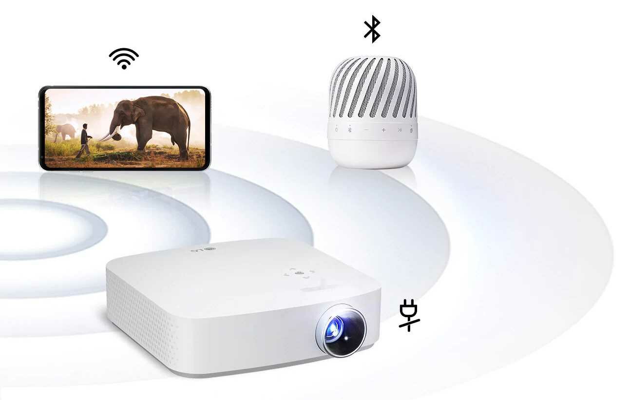 Projektor LG PF50KS - Bluetooth
