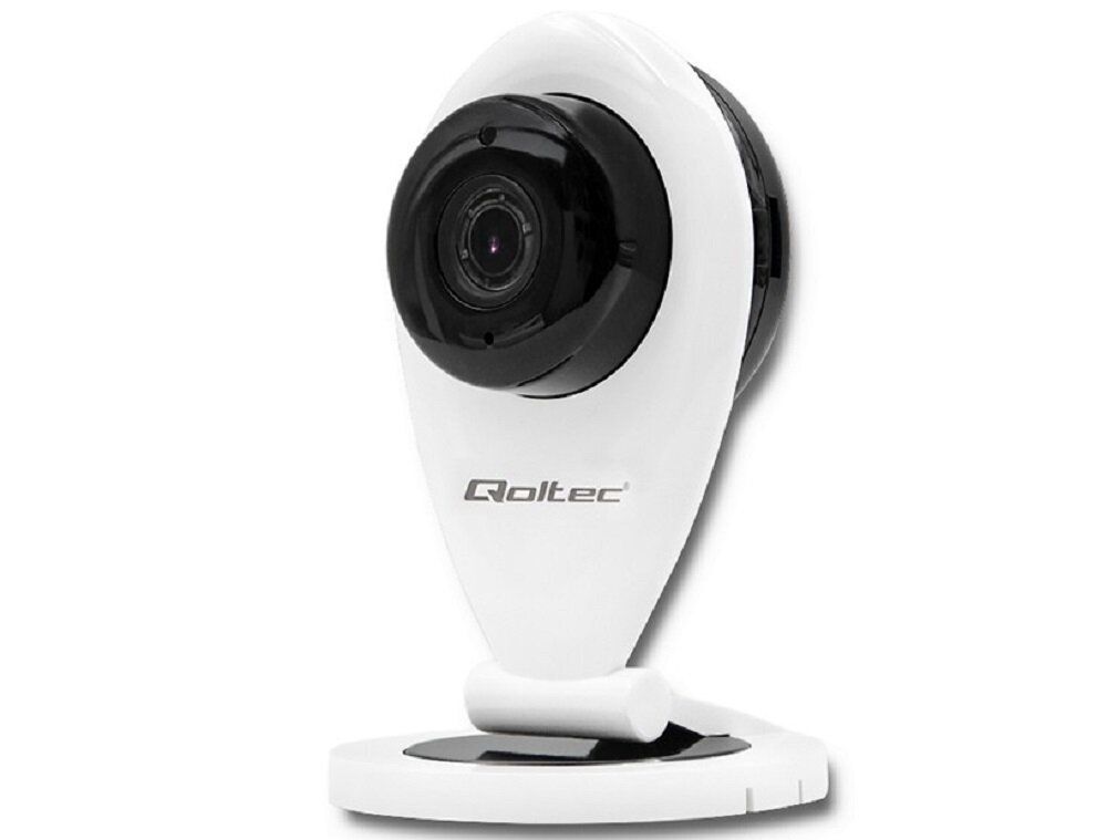 Kamera IP QOLTEC HD WiFi IR Biały - Tryb nocny 
