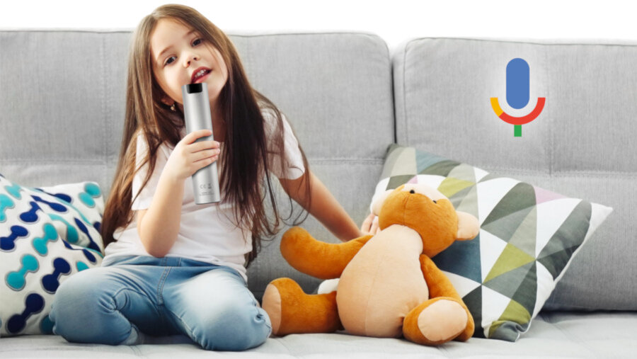 Telewizor TCL C7026  - sterowanie głosowe