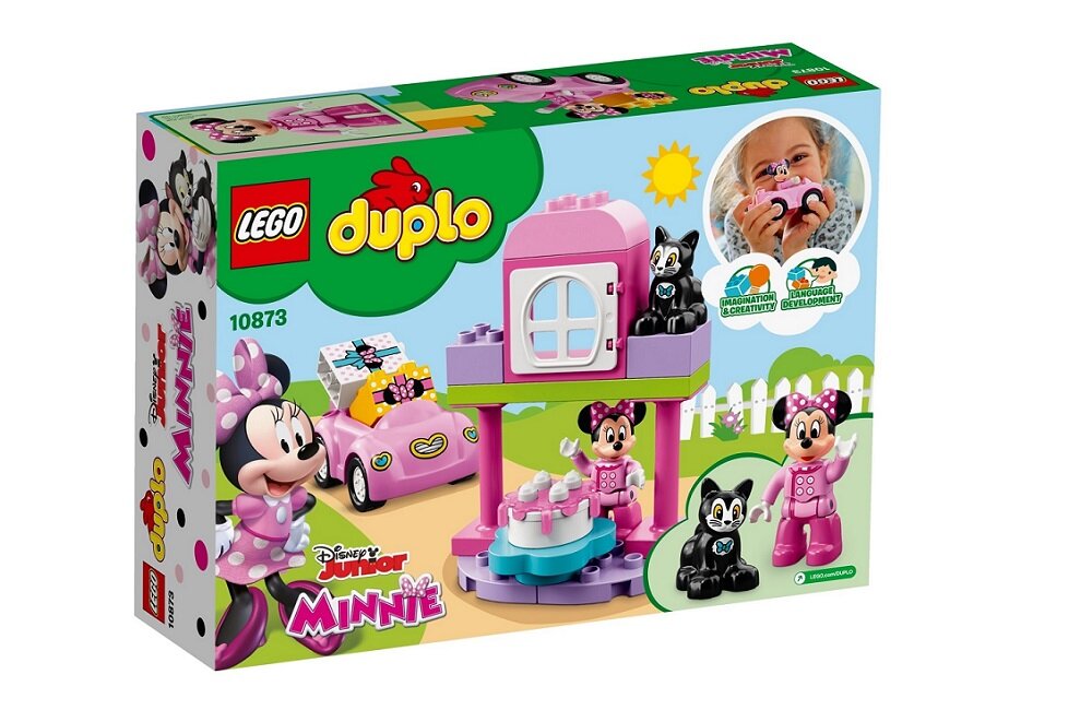 LEGO Disney Przyjęcie urodzinowe Minnie 10873 sala na przyjęcie samochód klocki tradycyjna zabawa