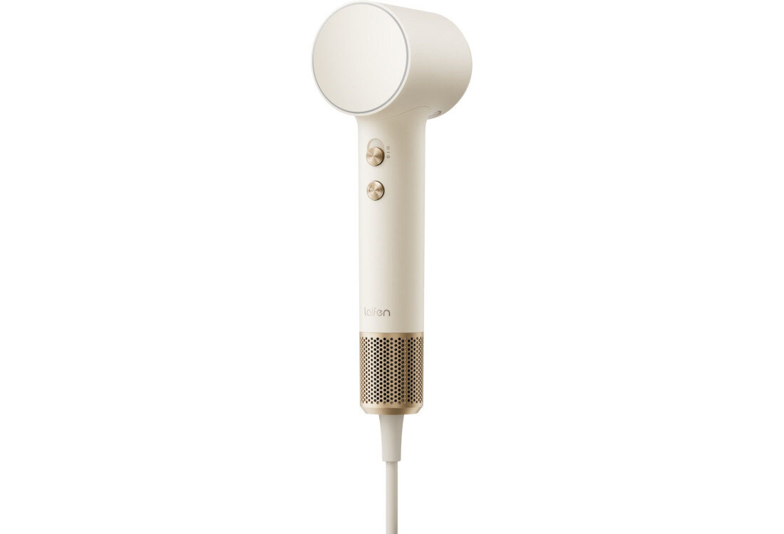 Suszarka LAIFEN Swift Mini Seashell White 1100 W zdjęcie lifestyle Komfortowe suszenie Poziom hałasu