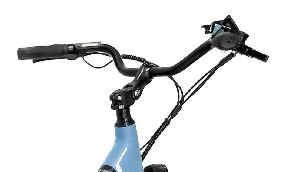 Rower elektryczny ARGENTO Omega U18 28 cali Niebieski