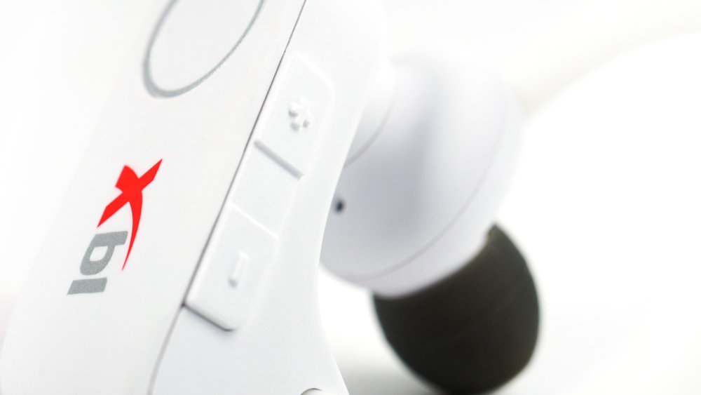 Słuchawki Dokanałowe XBLITZ Pure Sport Biały - Mikrofon