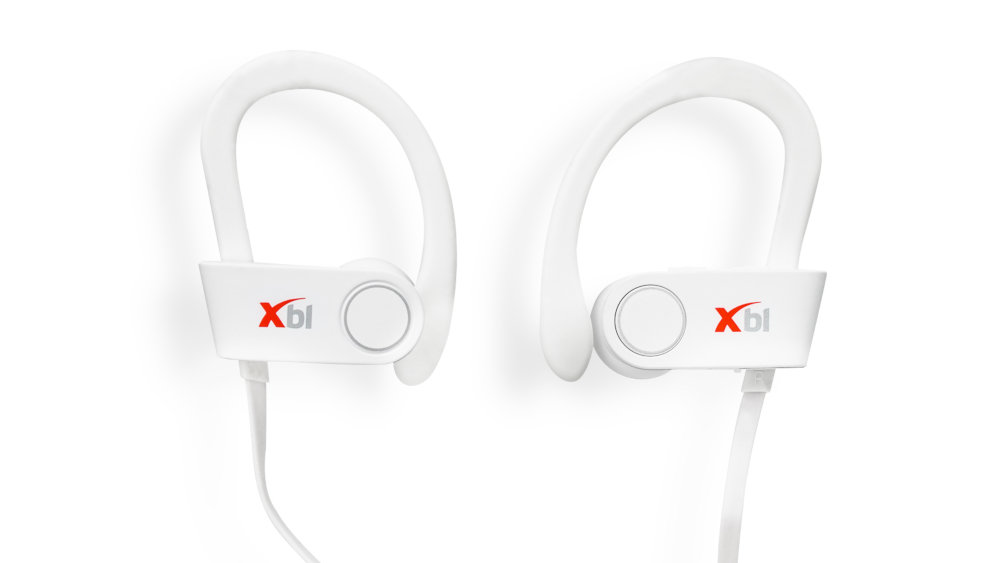 Słuchawki Dokanałowe XBLITZ Pure Sport Biały - Przycisk Wielofunkcyjny