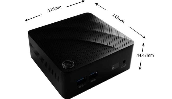 Komputer MSI Cubi N (8GL-001BEU) OBUDOWA