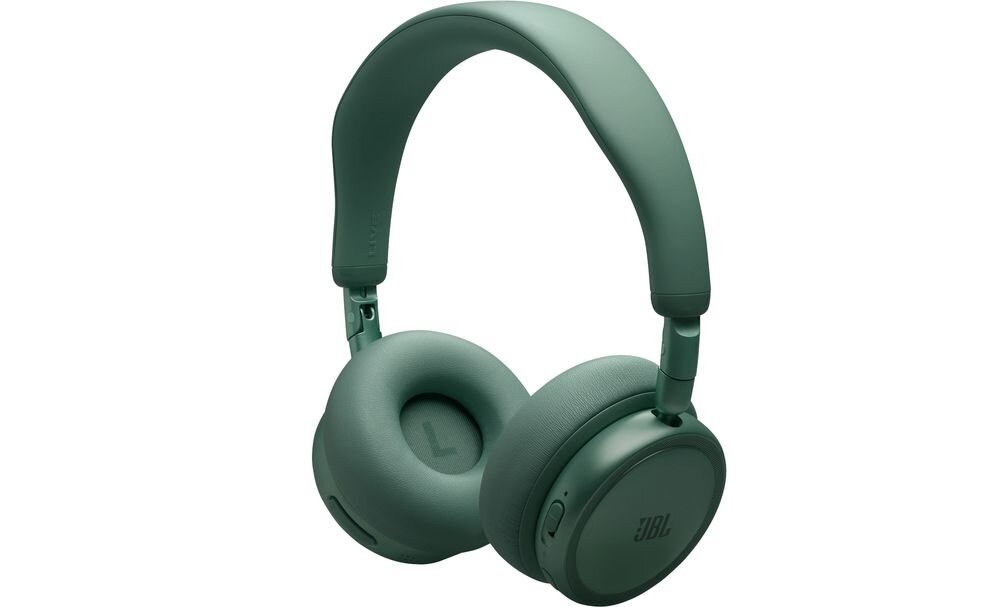 Słuchawki nauszne JBL Live 680NC ANC połączenie wielopunktowe Bluetooth dwa urządzenia, słuchawki nauszne na białym tle