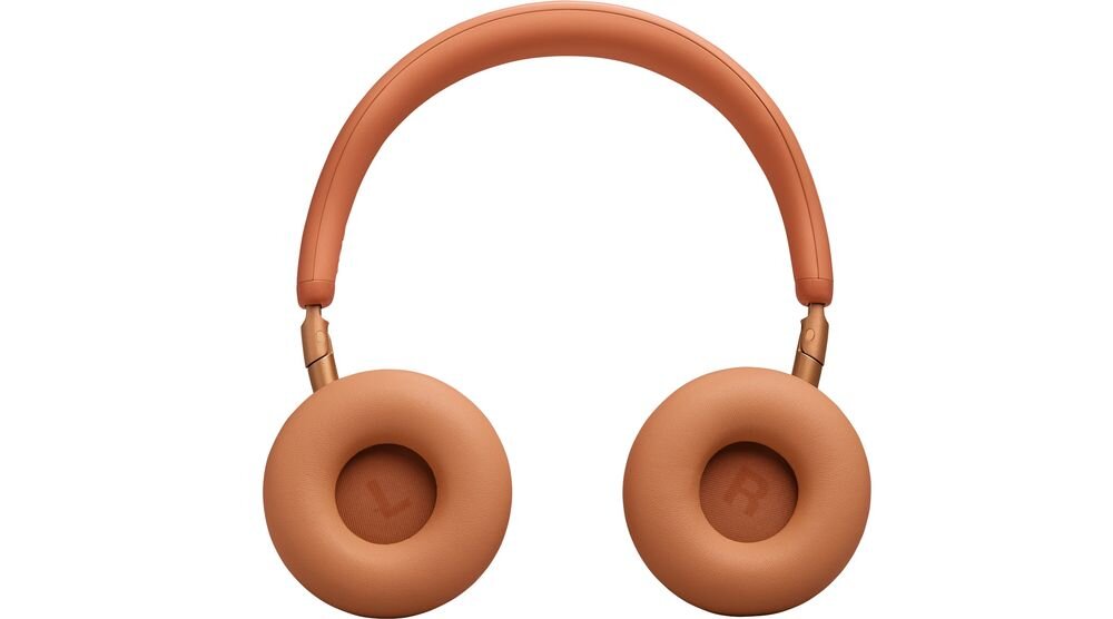Słuchawki nauszne JBL Live 680NC ANC aplikacja JBL Headphones personalizacja ustawień, słuchawki nauszne na białym tle
