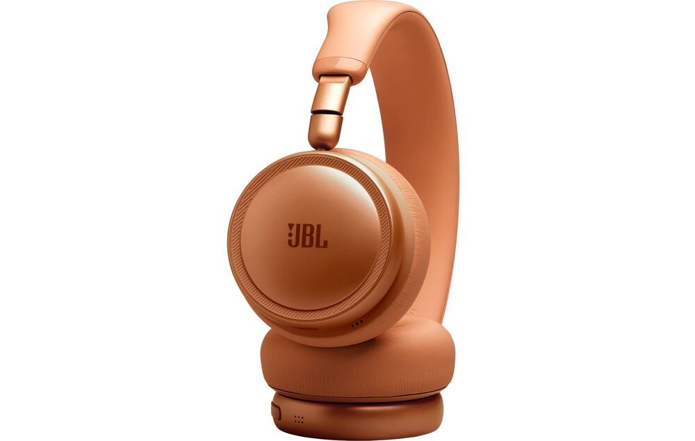 Słuchawki nauszne JBL Live 680NC ANC Personi-Fi 3.0 personalizacja dźwięku profil audio, słuchawki nauszne na białym tle