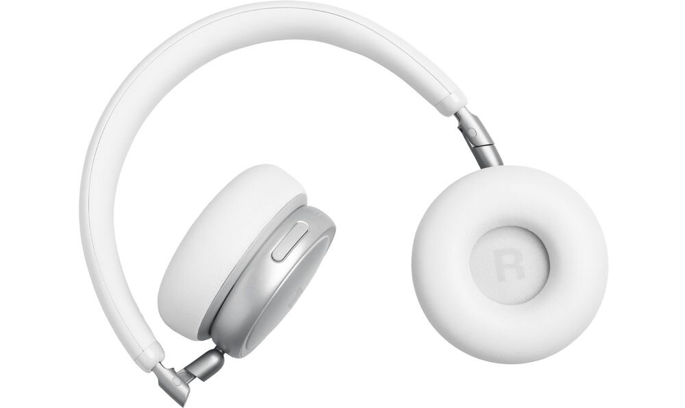 Słuchawki nauszne JBL Live 680NC ANC kabel 3,5 mm USB-C JBL Smart Tx sterowanie, słuchawki nauszne na białym tle