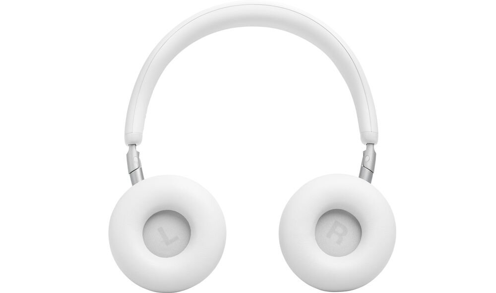 Słuchawki nauszne JBL Live 680NC ANC aplikacja JBL Headphones personalizacja ustawień, słuchawki nauszne na białym tle