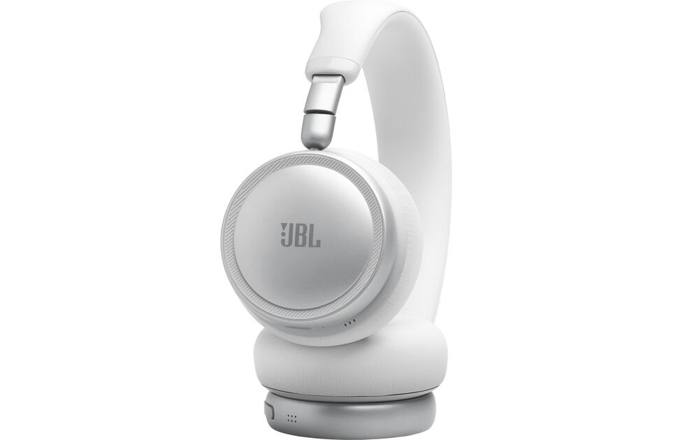 Słuchawki nauszne JBL Live 680NC ANC Personi-Fi 3.0 personalizacja dźwięku profil audio, słuchawki nauszne na białym tle