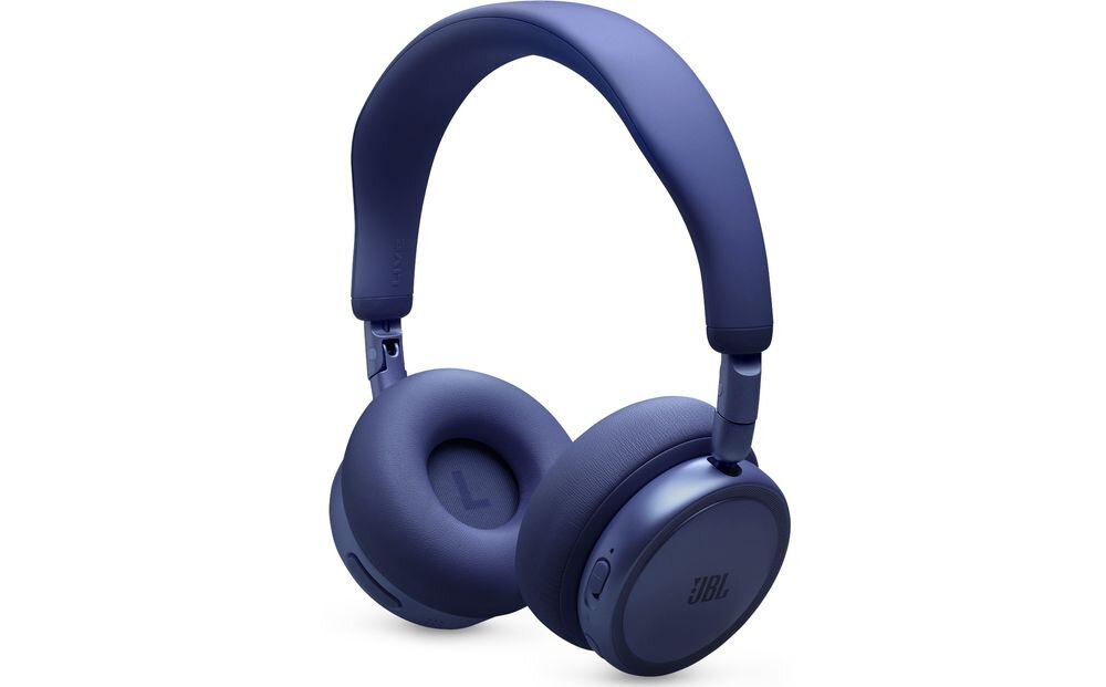 Słuchawki nauszne JBL Live 680NC ANC połączenie wielopunktowe Bluetooth dwa urządzenia, słuchawki nauszne na białym tle