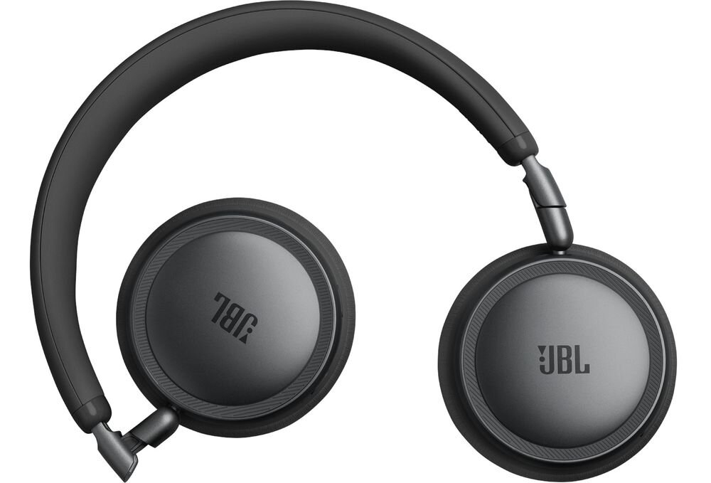 Słuchawki nauszne JBL Live 680NC ANC kabel 3,5 mm USB-C JBL Smart Tx sterowanie, słuchawki nauszne na białym tle