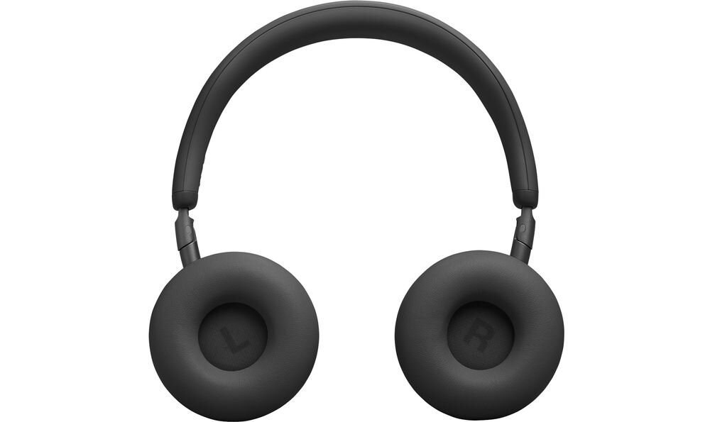 Słuchawki nauszne JBL Live 680NC ANC aplikacja JBL Headphones personalizacja ustawień, słuchawki nauszne na białym tle