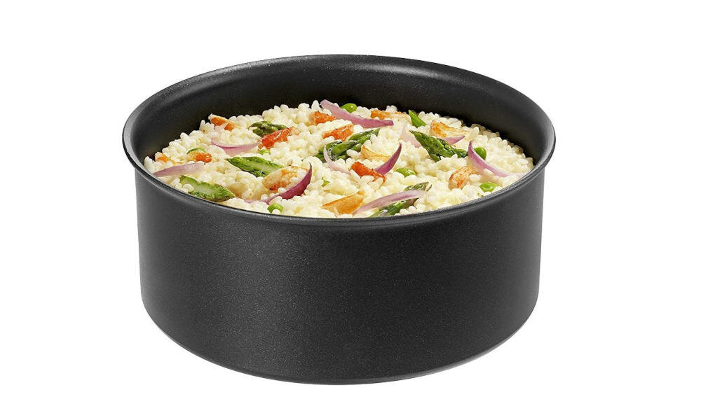 TEFAL-L6509902 garnki gotowanie patelnie układanie oszczędność miejsca kompatybilne wszystkie kuchenki nieprzywierająca powłoka