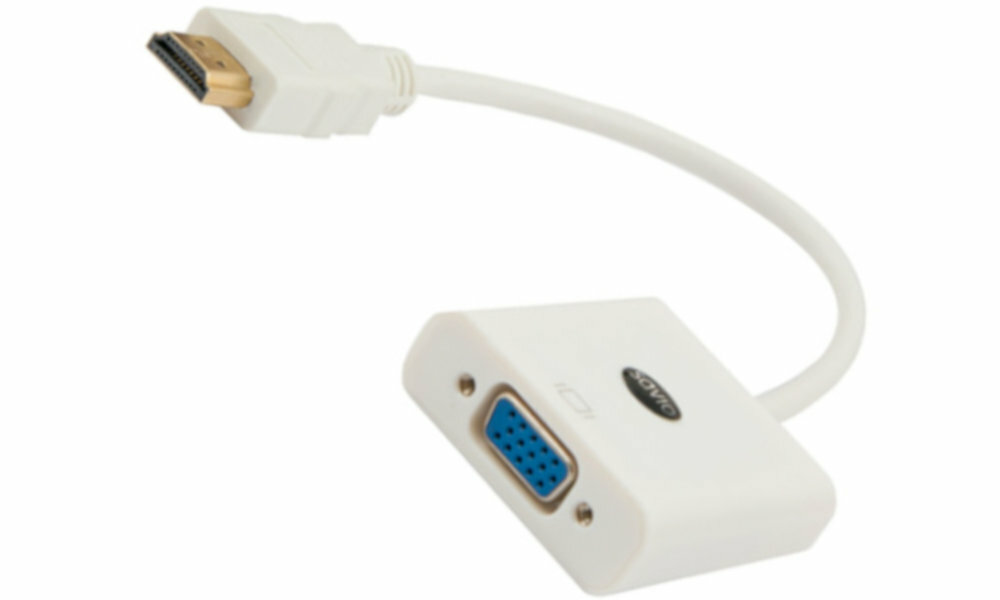Adapter HDMI - VGA SAVIO caly