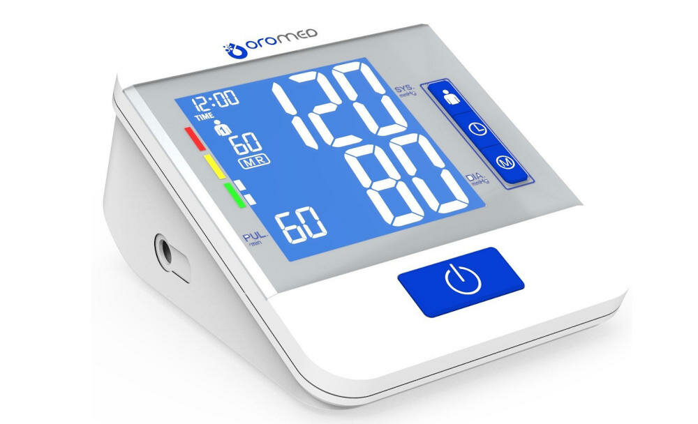 HI-TECH-MEDICAL-ORO-N8COMFORT ciśnieniomierz nowoczesne urządzenie mierzenie ciśnienia dokładność pomiary prosta obsługa przycisk podświetlany wyświetlacz baterie