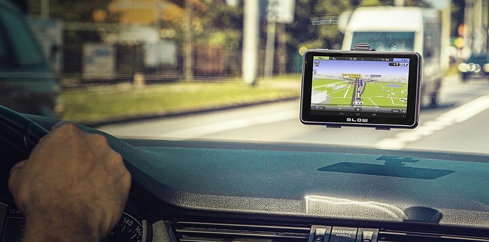 Nawigacja BLOW GPS70V Europa ekran mapy sterowanie gps rysik uchwyt samochód