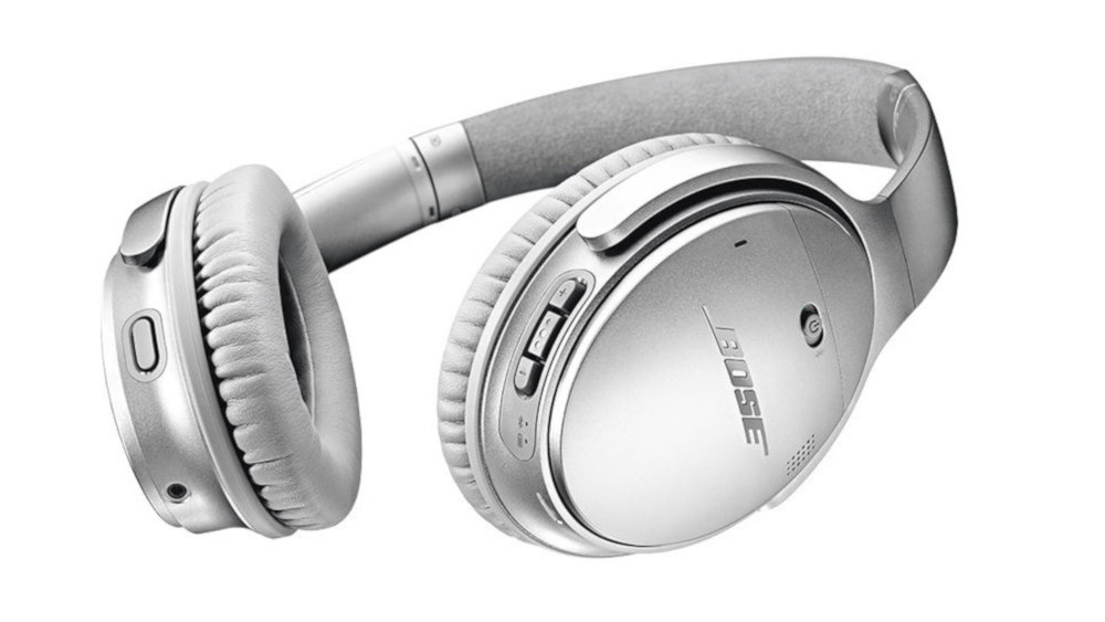 Słuchawki Nauszne BOSE Quietcomfort 35 II Srebrny - Ogólny Wygląd