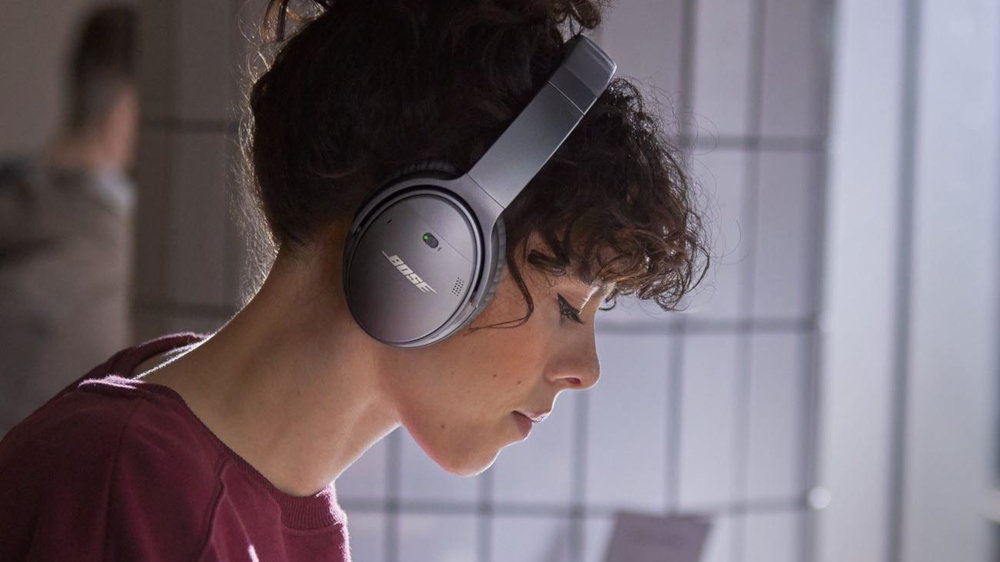 Słuchawki Nauszne BOSE Quietcomfort 35 II Srebrny - Bluetooth
