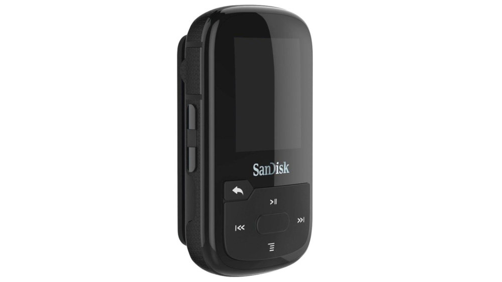 Odtwarzacz MP3 SANDISK Clip Sport Go Plus Czarny - Karta Pamięci