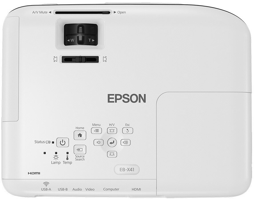 Projektor EPSON EB-X41 - Korekcja geometrii
