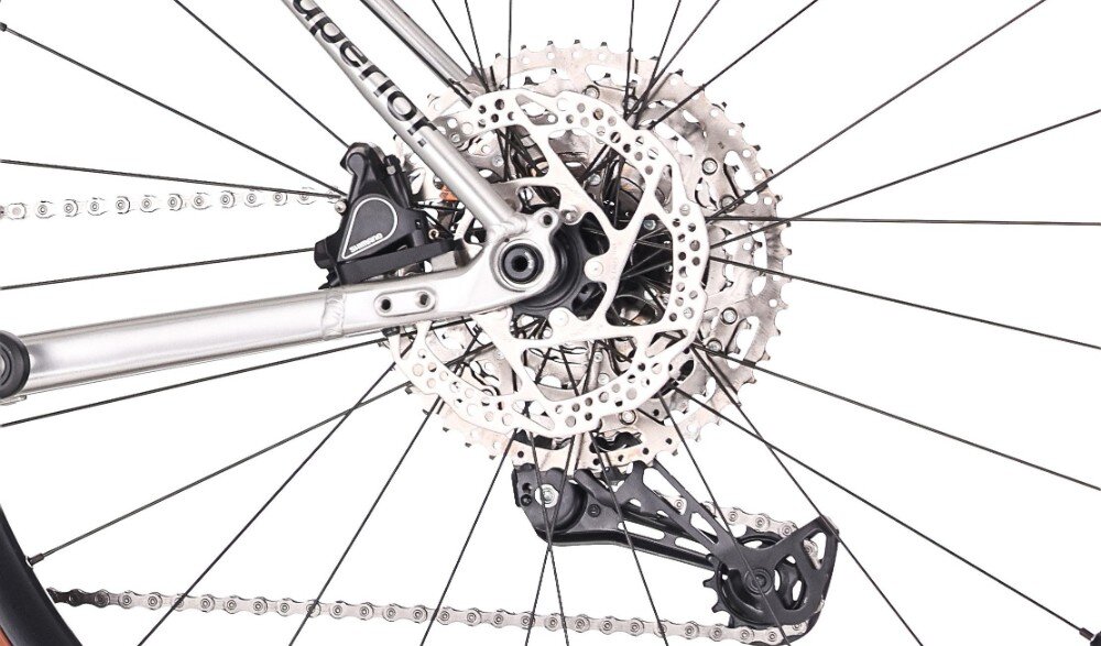Rower gravel SUPERIOR XR 6.3 GR U23 28 cali Fioletowo-szary