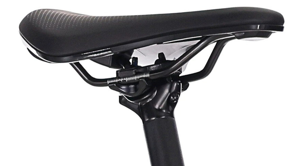 Rower gravel ROCK MACHINE Lukk CR 10 U19 28 cali Niebieski siodełko na białym tle siodełko Selle Royal typu Flex aluminiowy wspornik siodełka ONE1 SP C255 elastyczna konstrukcja siodełka aluminiowa sztyca