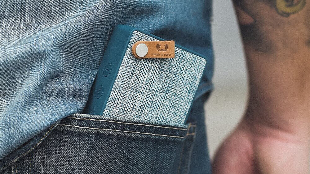 Głośnik mobilny FRESH N REBEL Rockbox Slice Fabriq Edition  - pasek