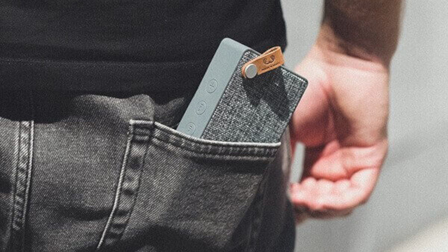 Głośnik mobilny FRESH N REBEL Rockbox Slice Fabriq Edition  - wymiary