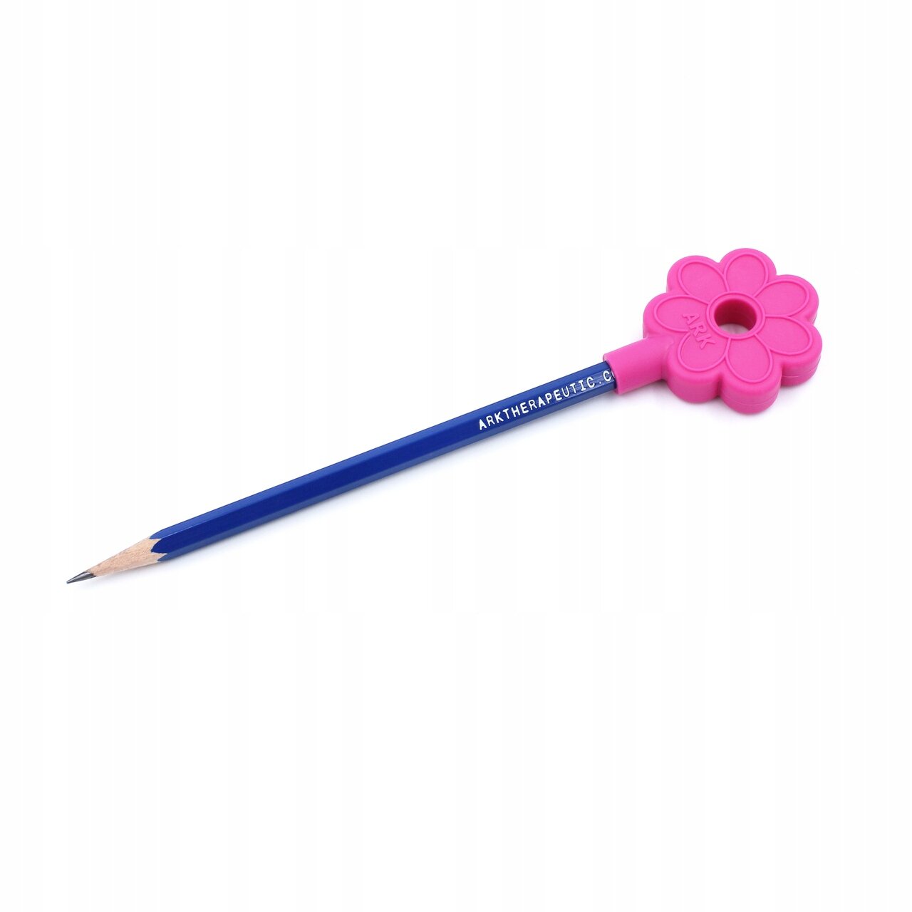 Gryzak ARK Pencil Flower, Kwiatek na Ołówek Różowy XT