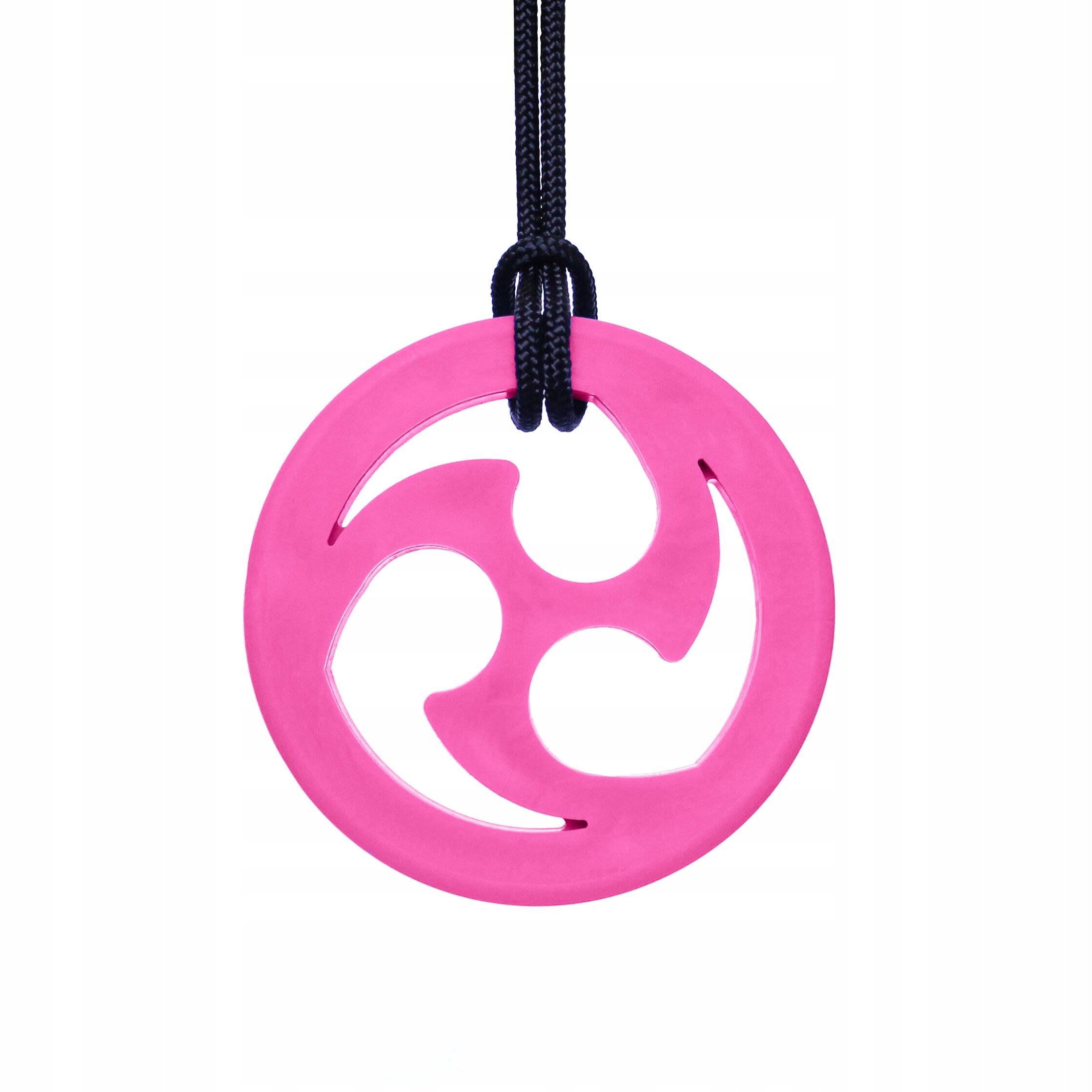 Gryzak Terapeutyczny Wisiorek Ninja Star Różowy XT