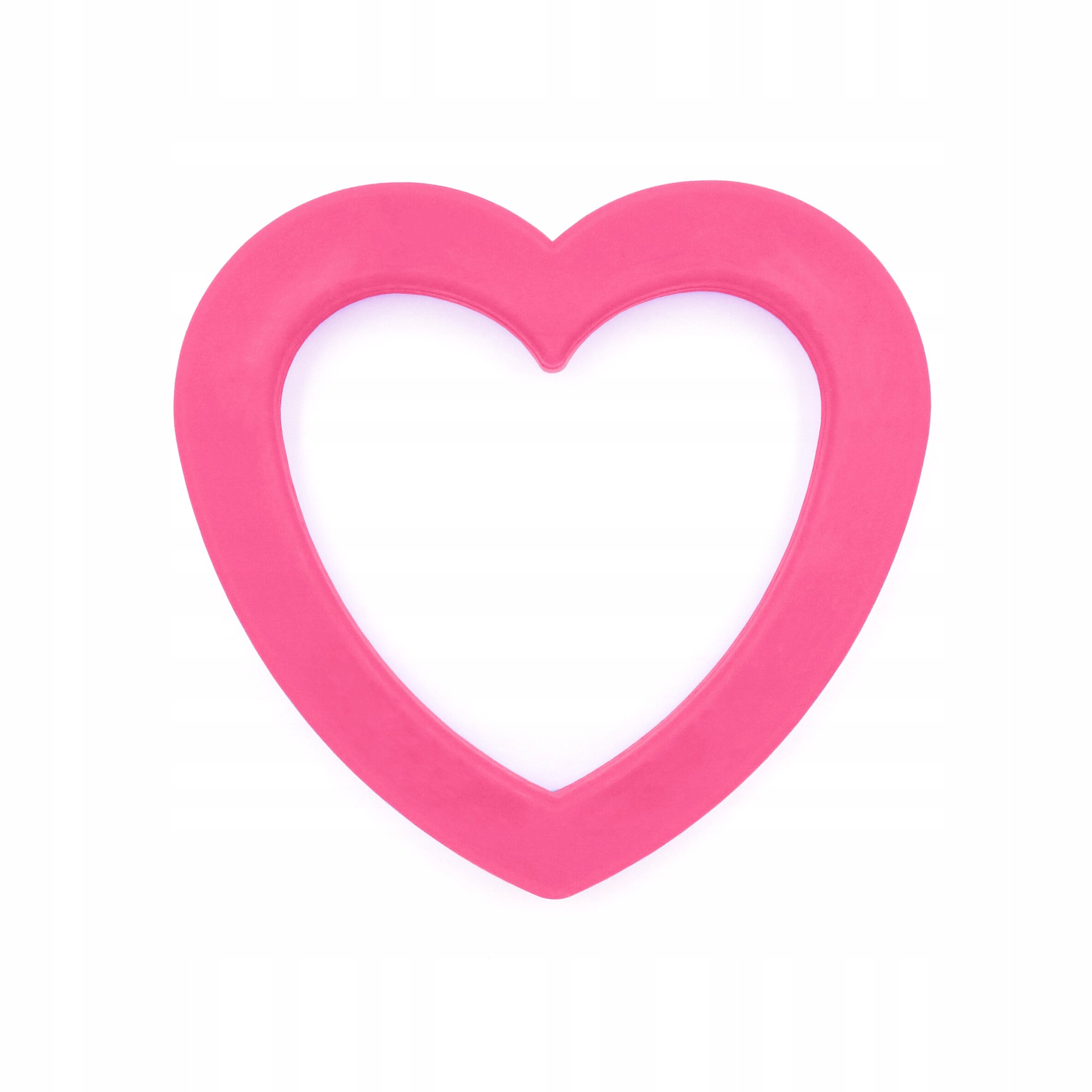 Gryzak Terapeutyczny Bransoletka SERCE Różowy XT