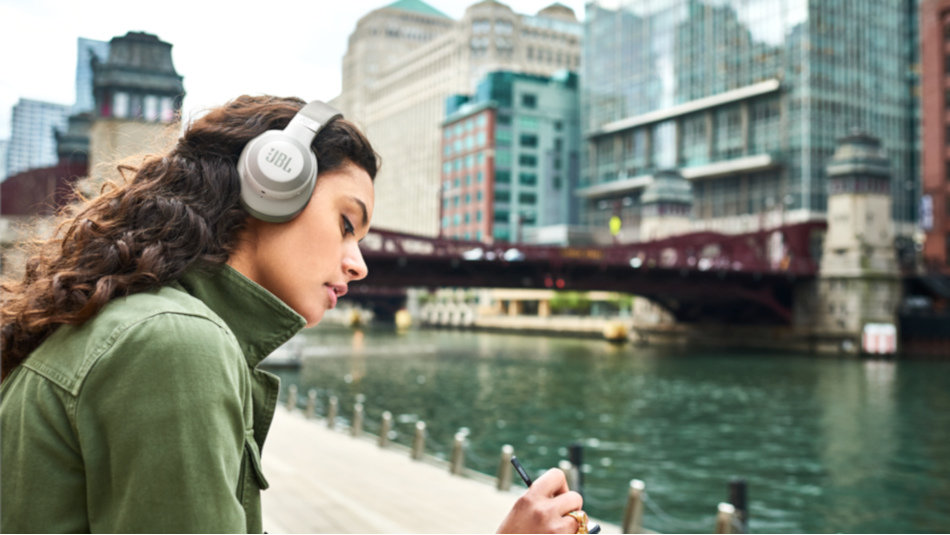 Słuchawki Nauszne JBL E65 BTNC Biały - Bluetooth