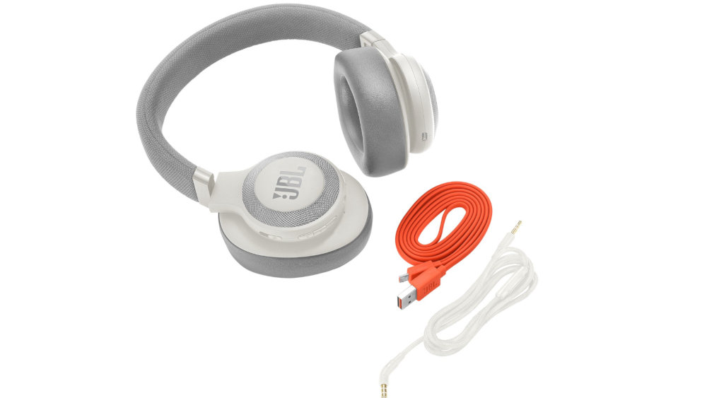 Słuchawki Nauszne JBL E65 BTNC Biały - Bateria