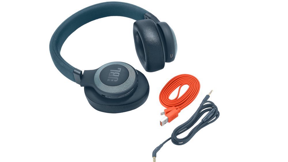 Słuchawki Nauszne JBL E65 BTNC Niebieski - Bateria