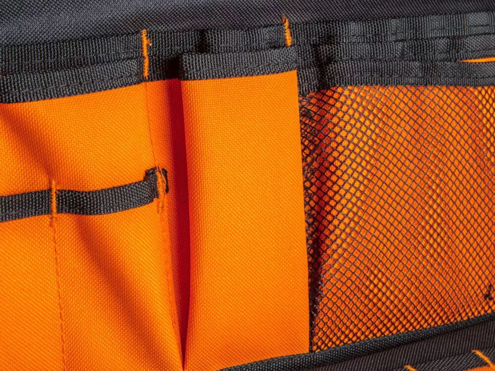 Torba monterska NEO TOOLS 84-308 17 kieszeni wewnętrznych, 2 zewnętrzne, dedykowane narzędzia ręczne