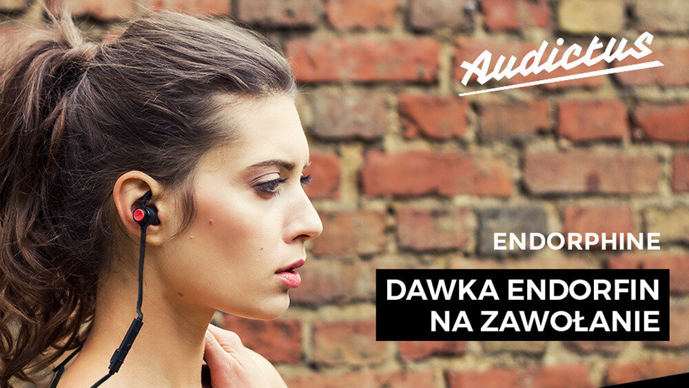 Słuchawki Dokanałowe AUDICTUS Endorphine Czarny - Ogolny