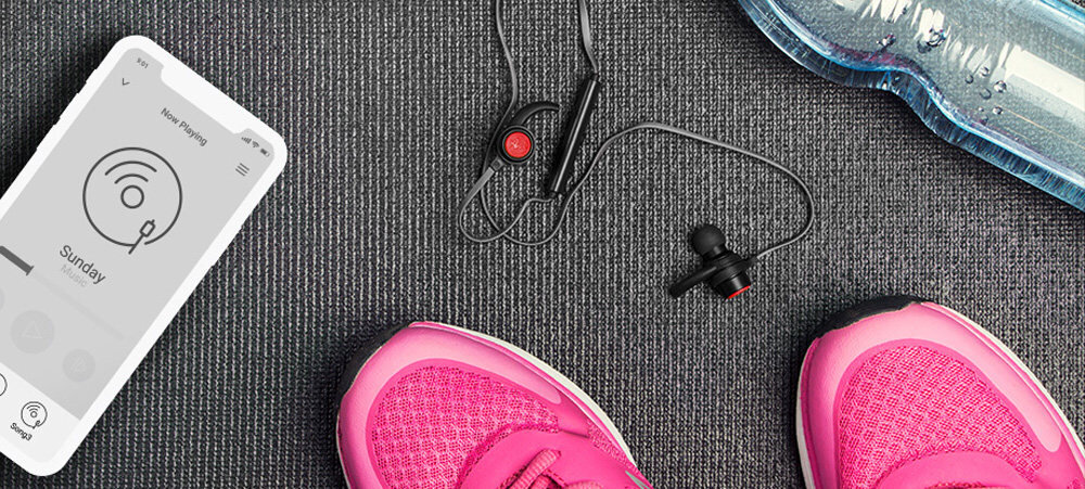 Słuchawki Dokanałowe AUDICTUS Endorphine Czarny - Bluetooth