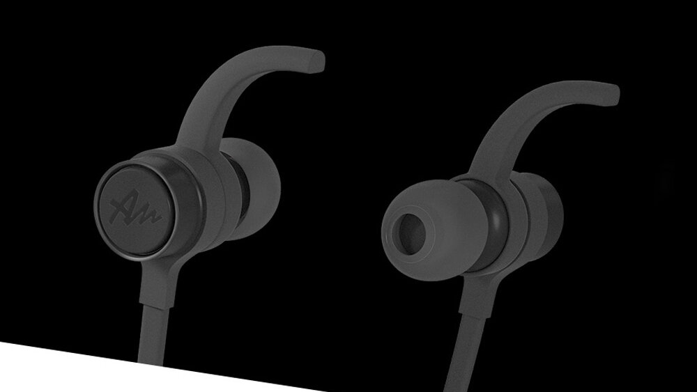 Słuchawki Dokanałowe AUDICTUS Endorphine Czarny - Haczyki