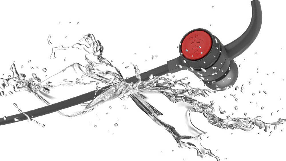 Słuchawki Dokanałowe AUDICTUS Endorphine Czarny - Wodoodporność