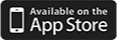 Czarno-biała ikona z napisem \'Available on the App Store\' oraz symbolem smartfona.