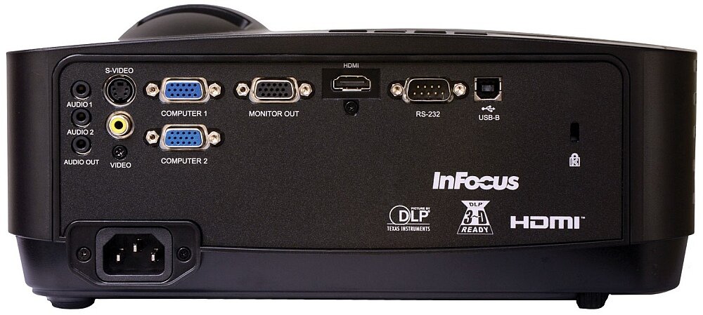 Projektor INFOCUS IN114x obraz rozdzielczość porty matryca wifi kontrast lampa