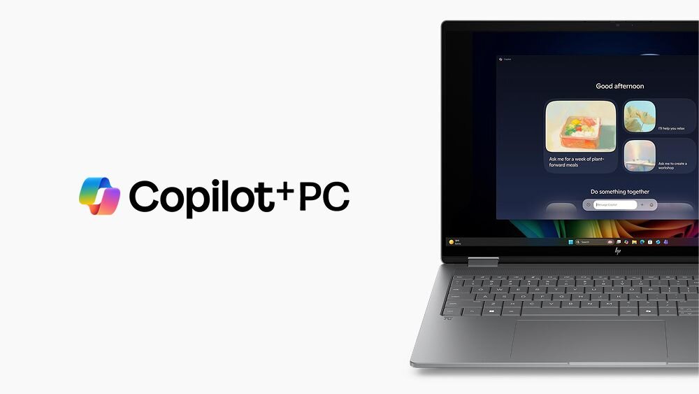 Laptop HP OmniBook X Flip 16-cc0004nwx 16 OLED Ryzen AI 7 445 24GB RAM 512GB SSD Windows 11 Home, Funkcje AI.