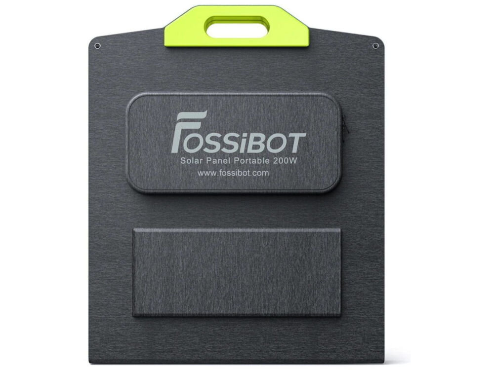 Panel fotowoltaiczny FOSSIBOT SP200 200W, zestaw, połączenie, stacja, kabel, Zbliżenie na ręczne łączenie przewodów fotowoltaicznych.