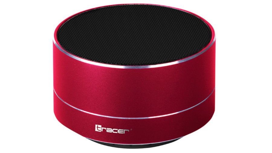 Głośnik Mobilny TRACER Stream V2 Czerwony - Zestaw Głośnomówiący