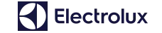 Logo z napisem \'Electrolux\' obok symbolu przypominającego literę \'E\' w okręgu.